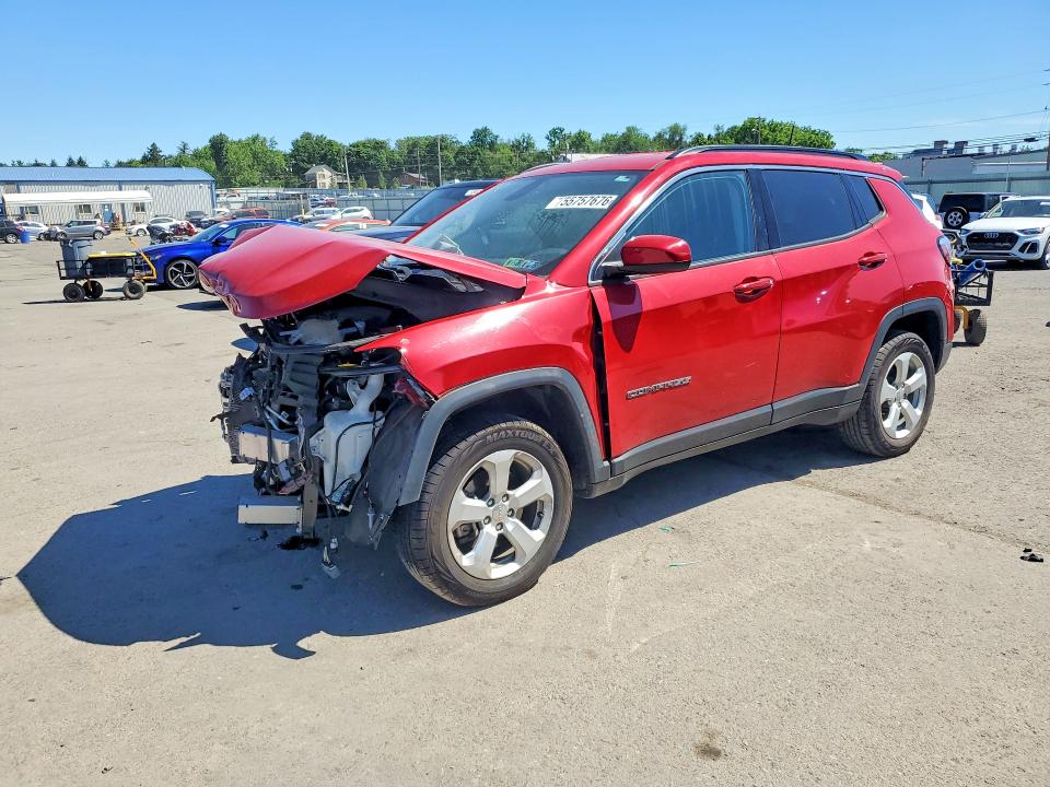 2021 Jeep Compass მანქანა იყიდება აუქციონზე, vin: 3C4NJDBB1MT576441, აუქციონის ნომერი: 55757676