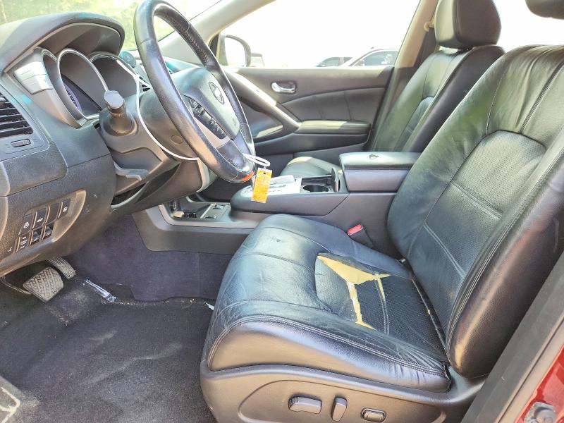 2012 Nissan Murano მანქანა იყიდება აუქციონზე, vin: JN8AZ1MW4CW201131, აუქციონის ნომერი: 58335316