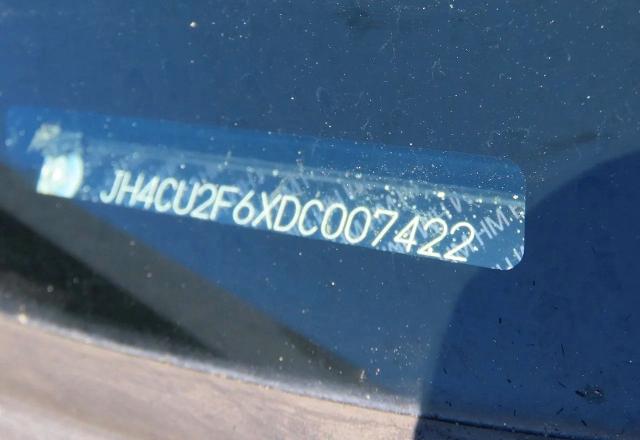 57941766 :رقم المزاد ، JH4CU2F6XDC007422 vin ، 2013 Acura Tsx مزاد بيع