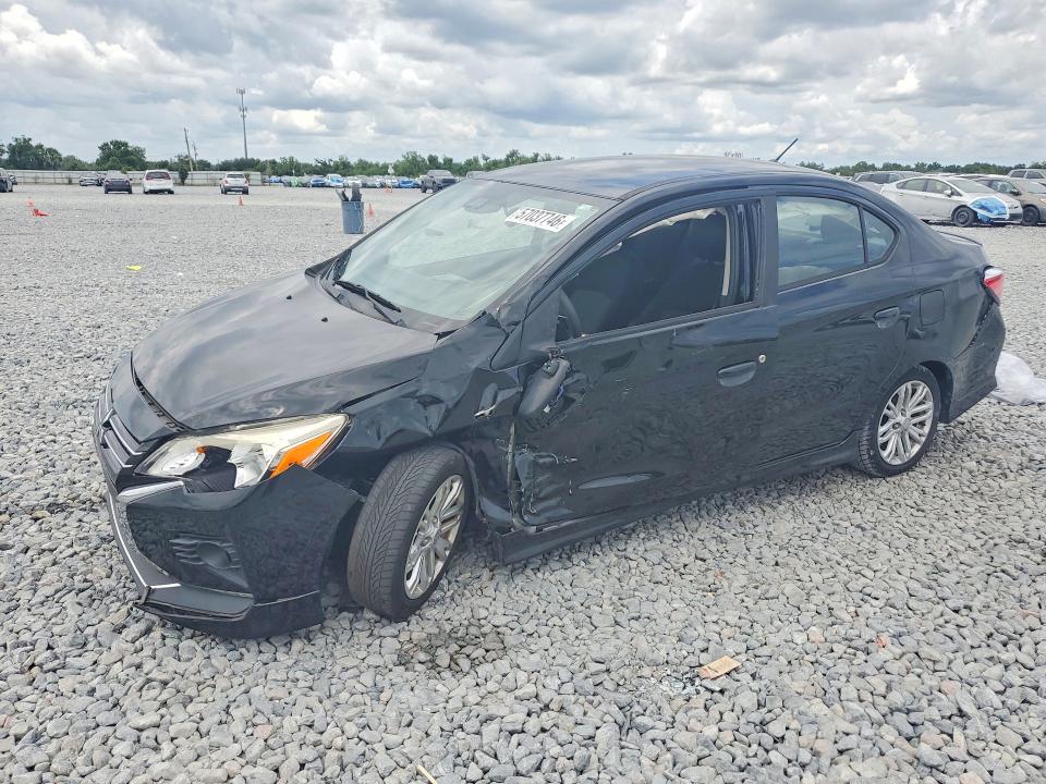 2021 Mitsubishi Mirage მანქანა იყიდება აუქციონზე, vin: ML32FUFJ8MHF04758, აუქციონის ნომერი: 57037746
