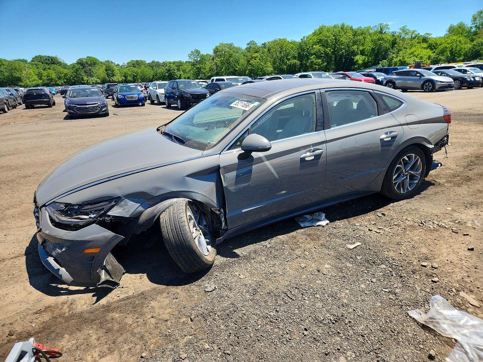 55211696 :رقم المزاد ، 5NPEF4JA1MH124998 vin ، 2021 Hyundai Sonata مزاد بيع