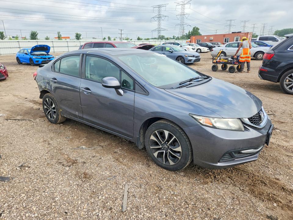 2013 Honda Civic მანქანა იყიდება აუქციონზე, vin: 19XFB2F82DE000849, აუქციონის ნომერი: 58487056