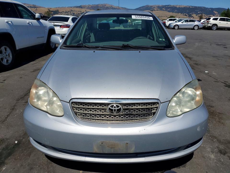 55989496 :رقم المزاد ، 1NXBR32E55Z400124 vin ، 2005 Toyota Corolla مزاد بيع