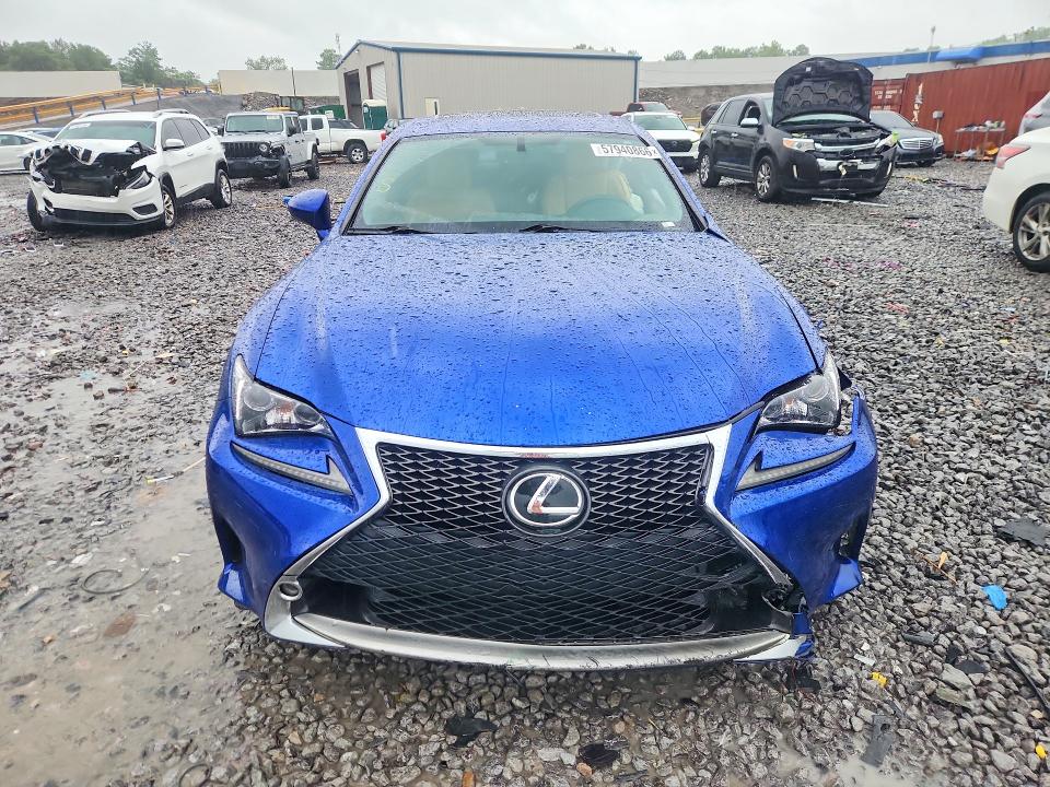 Продажа на аукционе авто 2015 Lexus Rc, vin: JTHHE5BC6F5010955, номер лота: 57940866