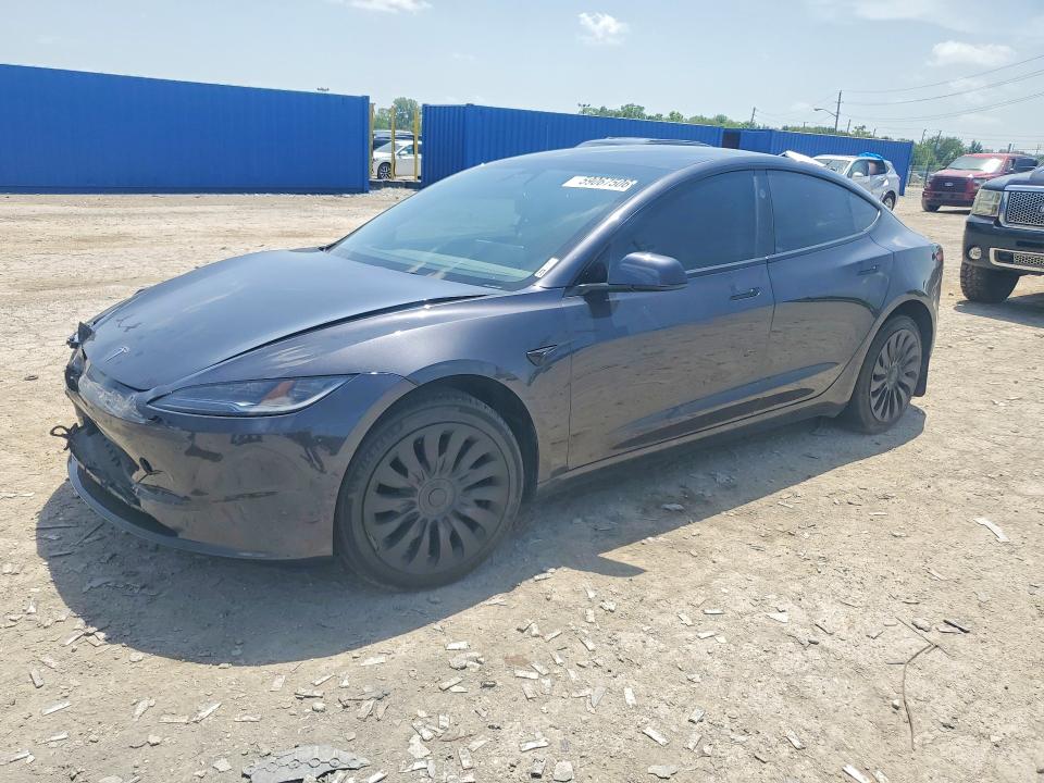 2024 Tesla Model 3 მანქანა იყიდება აუქციონზე, vin: 5YJ3E1EA0RF843958, აუქციონის ნომერი: 59067506