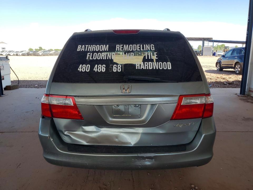 57952056 :رقم المزاد ، 5FNRL387X5B042699 vin ، 2005 Honda Odyssey مزاد بيع