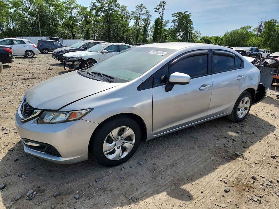 Продаж на аукціоні авто 2015 Honda Civic, vin: 19XFB2F52FE116707, номер лоту: 56025606