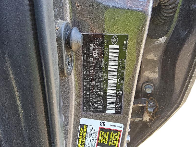 Aukcja sprzedaży 2024 Toyota Camry, vin: 4T1K61AK9RU190945, numer aukcji: 58036686