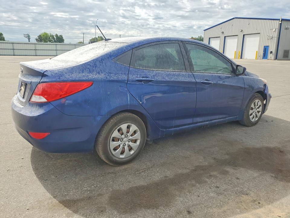 2017 Hyundai Accent მანქანა იყიდება აუქციონზე, vin: KMHCT4AE5HU223849, აუქციონის ნომერი: 57173296
