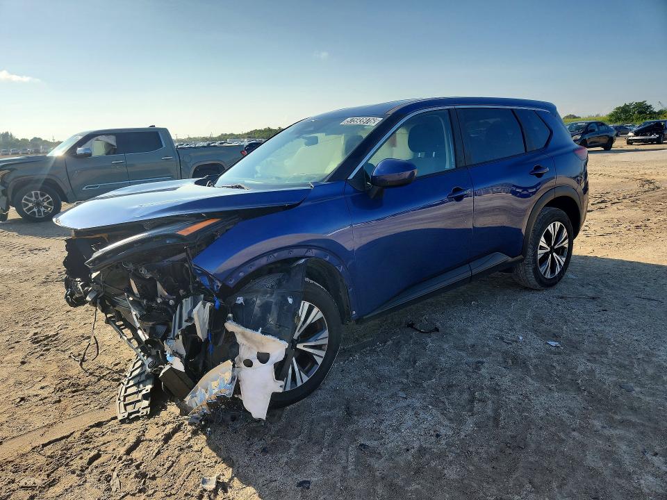57593976 :رقم المزاد ، 5N1BT3BB4PC844773 vin ، 2023 Nissan Rogue مزاد بيع
