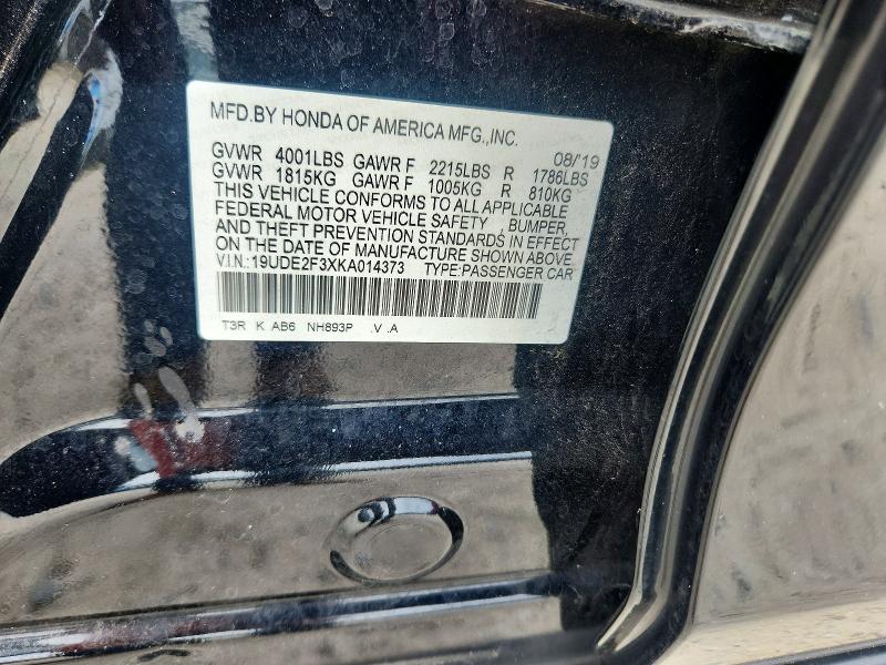 Aukcja sprzedaży 2019 Acura Ilx, vin: 19UDE2F3XKA014373, numer aukcji: 55700366