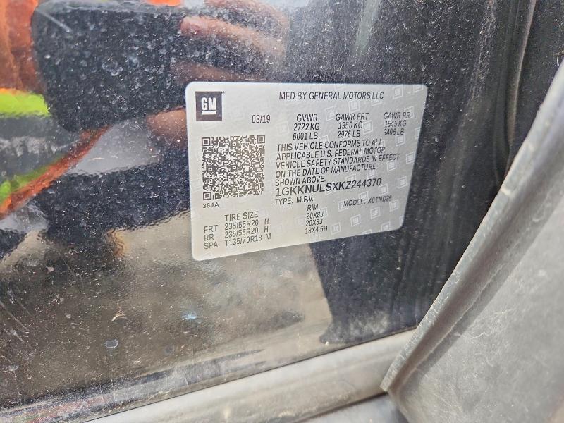 Продажа на аукционе авто 2019 Gmc Acadia, vin: 1GKKNULSXKZ244370, номер лота: 58731716