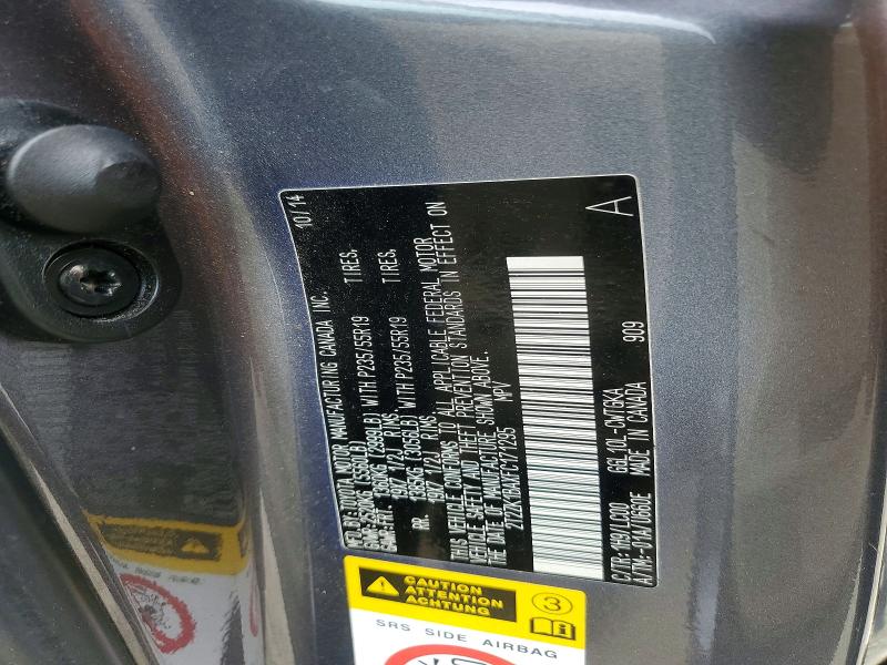 57269396 :رقم المزاد ، 2T2ZK1BAXFC171295 vin ، 2015 Lexus Rx مزاد بيع