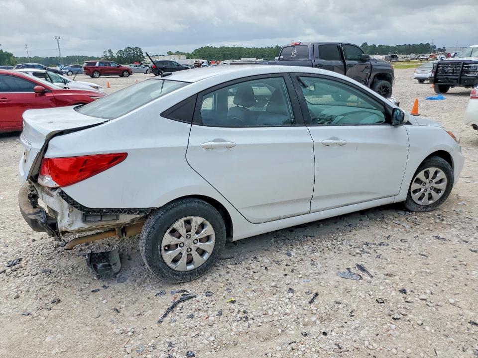 57511686 :رقم المزاد ، KMHCT4AE6HU369743 vin ، 2017 Hyundai Accent مزاد بيع