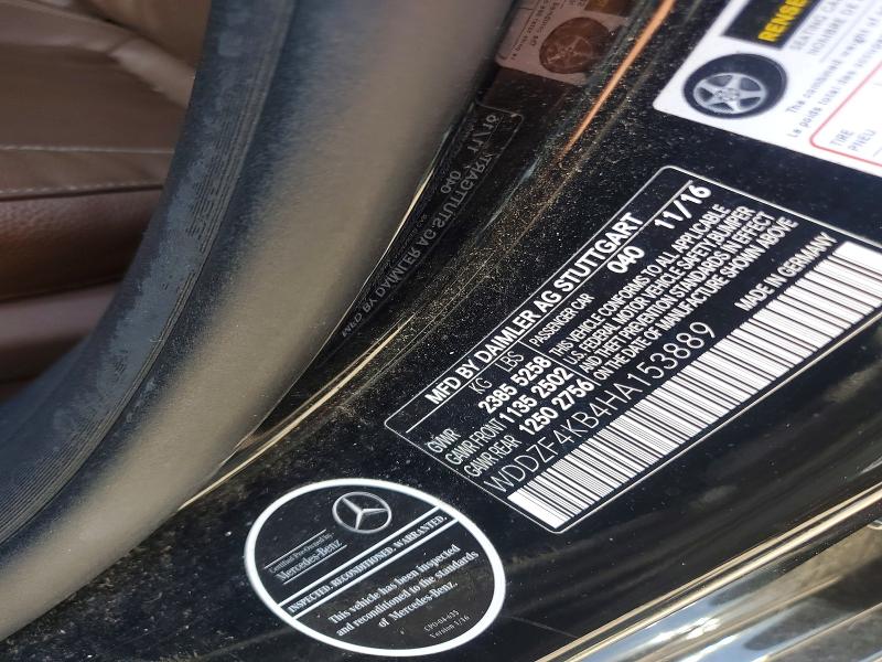 Продажа на аукционе авто 2017 Mercedes-benz E, vin: WDDZF4KB4HA153889, номер лота: 56217216