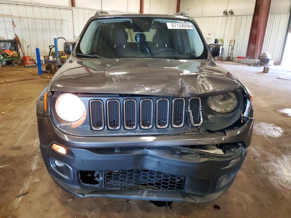57133066 :رقم المزاد ، ZACCJBBBXHPE64939 vin ، 2017 Jeep Renegade مزاد بيع