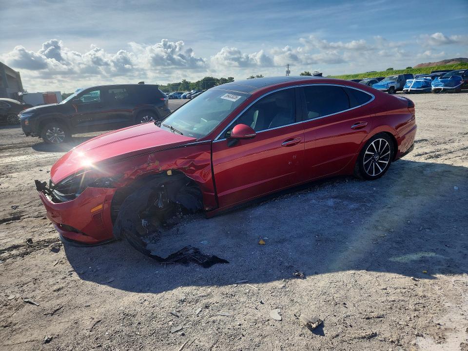 56483026 :رقم المزاد ، 5NPEH4J22LH018030 vin ، 2020 Hyundai Sonata مزاد بيع