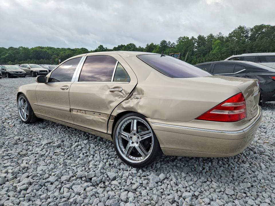 57812146 :رقم المزاد ، WDBNG70J82A274531 vin ، 2002 Mercedes-benz S مزاد بيع
