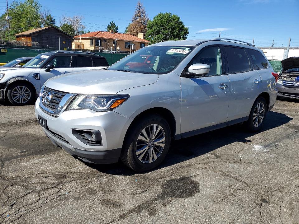 2019 Nissan Pathfinder მანქანა იყიდება აუქციონზე, vin: 5N1DR2MM5KC615558, აუქციონის ნომერი: 57742896
