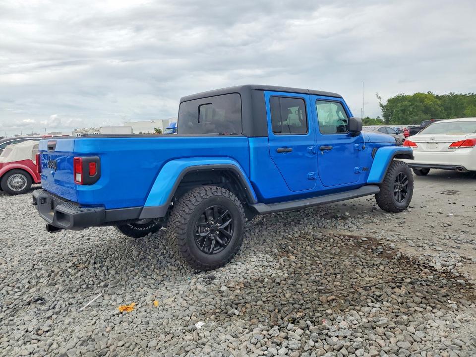 2022 Jeep Gladiator მანქანა იყიდება აუქციონზე, vin: 1C6HJTAG1NL124658, აუქციონის ნომერი: 55823746