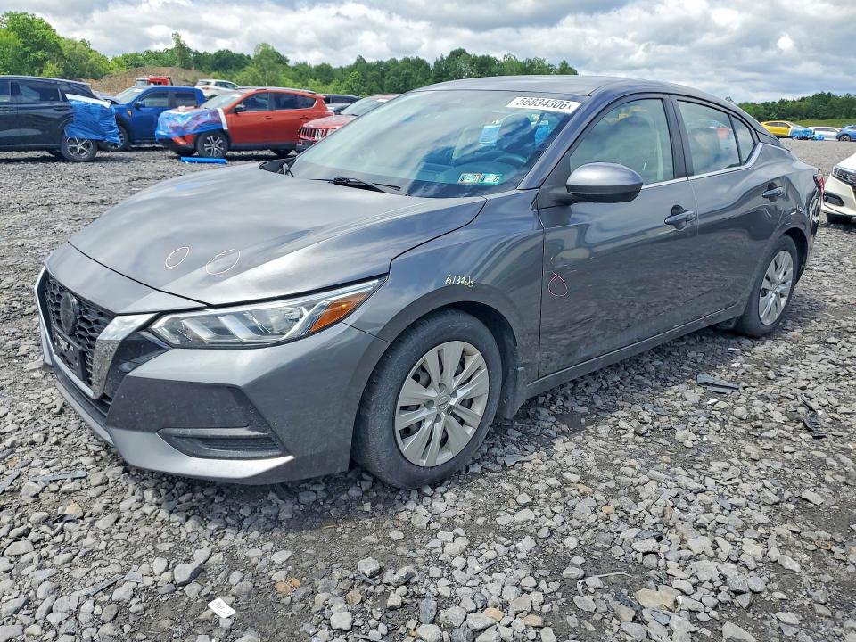 Продаж на аукціоні авто 2021 Nissan Sentra, vin: 3N1AB8BV6MY261086, номер лоту: 56834306