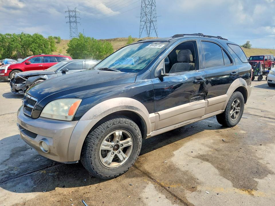 58449716 :رقم المزاد ، KNDJC733145267666 vin ، 2004 Kia Sorento مزاد بيع