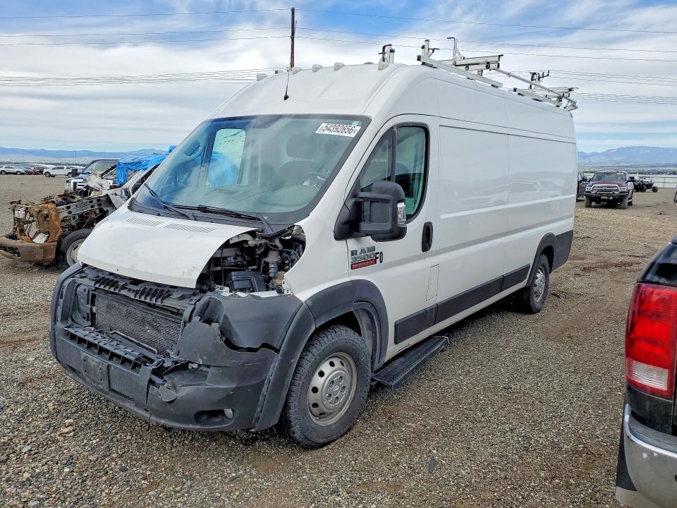 54392656 :رقم المزاد ، 3C6MRVJG1ME564552 vin ، 2021 Ram Promaster 3500 مزاد بيع