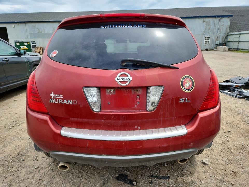 57557556 :رقم المزاد ، JN8AZ08T66W415018 vin ، 2006 Nissan Murano مزاد بيع
