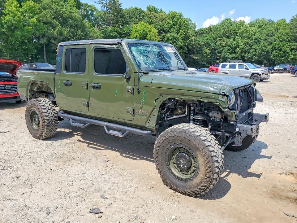 2022 Jeep Gladiator მანქანა იყიდება აუქციონზე, vin: 1C6HJTAG1NL165615, აუქციონის ნომერი: 58707626