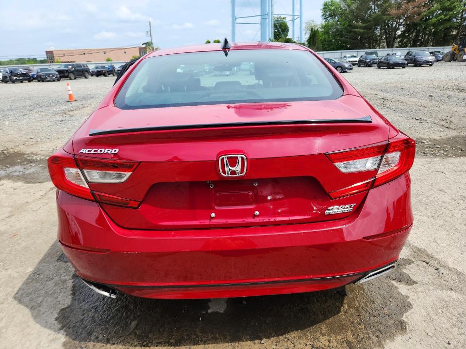 57932446 :رقم المزاد ، 1HGCV1F42MA003238 vin ، 2021 Honda Accord مزاد بيع