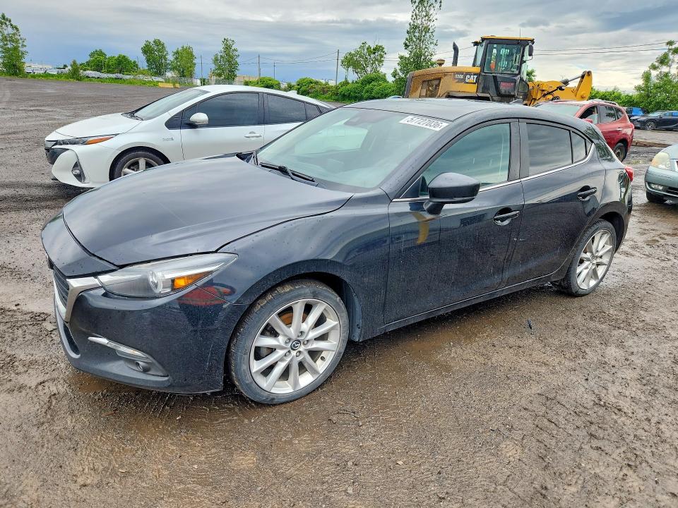 2018 Mazda 3 მანქანა იყიდება აუქციონზე, vin: 3MZBN1M32JM202158, აუქციონის ნომერი: 57727036