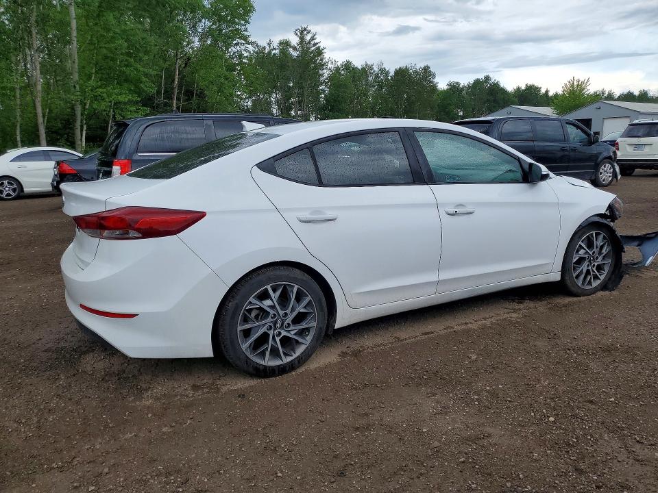 2017 Hyundai Elantra მანქანა იყიდება აუქციონზე, vin: KMHD84LF4HU230528, აუქციონის ნომერი: 55113586