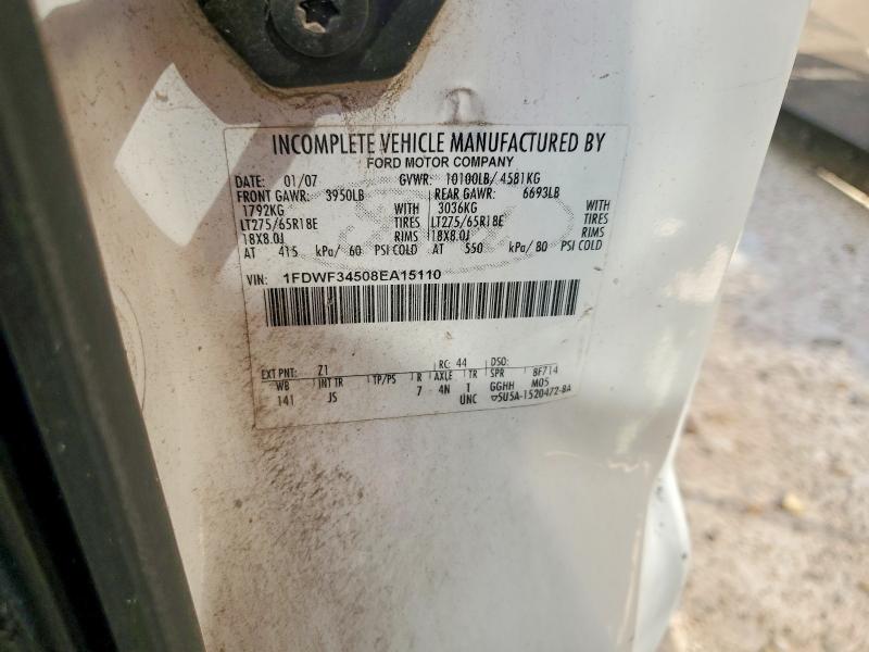 Продажа на аукционе авто 2008 Ford F350, vin: 1FDWF34508EA15110, номер лота: 95587425