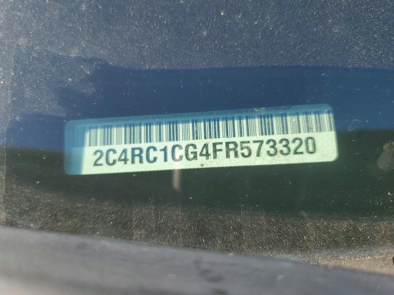 58077016 :رقم المزاد ، 2C4RC1CG4FR573320 vin ، 2015 Chrysler Town & Country مزاد بيع