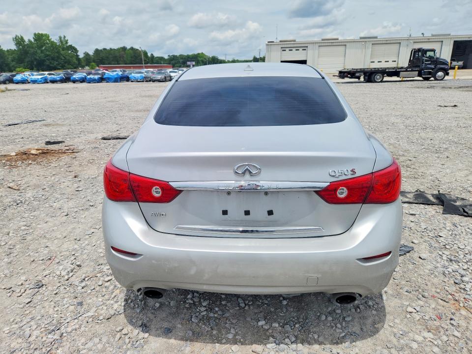 56407546 :رقم المزاد ، JN1BV7AR3FM408531 vin ، 2015 Infiniti Q50 مزاد بيع