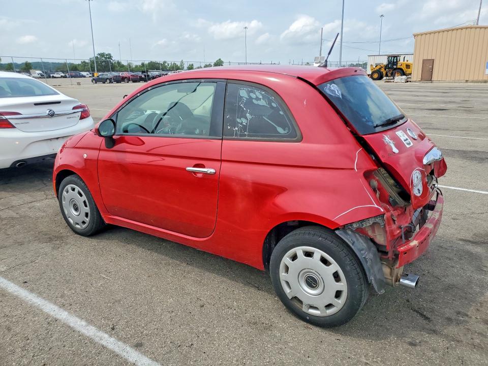 2012 Fiat 500 მანქანა იყიდება აუქციონზე, vin: 3C3CFFARXCT381721, აუქციონის ნომერი: 56502036