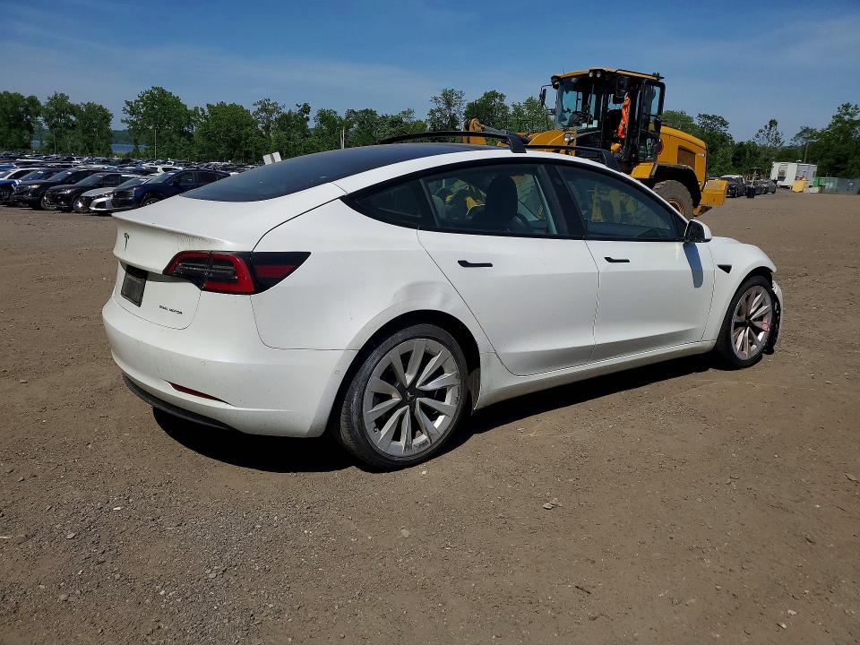 Продажа на аукционе авто 2022 Tesla Model 3, vin: 5YJ3E1EB8NF253929, номер лота: 56164846