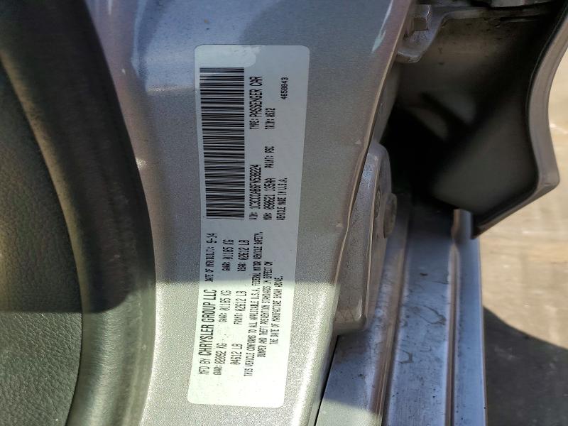 2015 Chrysler 200 მანქანა იყიდება აუქციონზე, vin: 1C3CCCAB6FN538224, აუქციონის ნომერი: 58153326