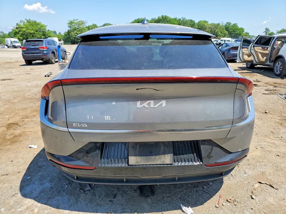 2023 Kia Ev6 მანქანა იყიდება აუქციონზე, vin: KNDC34LA5P5130255, აუქციონის ნომერი: 74516195
