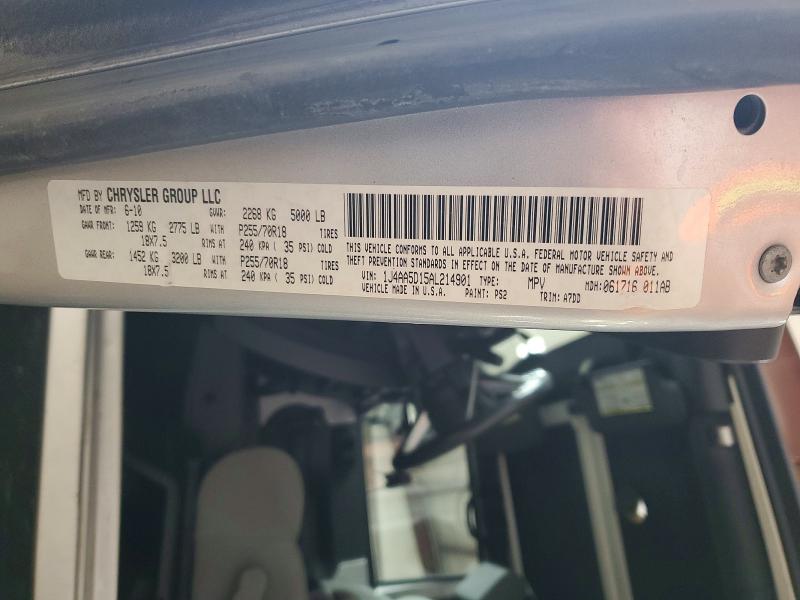 2010 Jeep Wrangler მანქანა იყიდება აუქციონზე, vin: 1J4AA5D15AL214901, აუქციონის ნომერი: 57180786