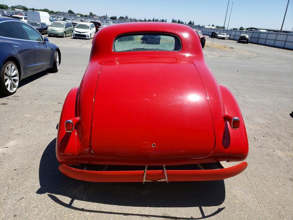 Aukcja sprzedaży 1937 Chevrolet Master Deluxe, vin: 6EB0931882, numer aukcji: 58278166