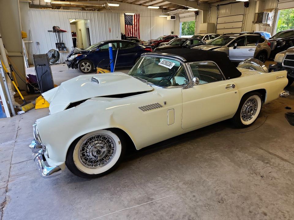 58286336 :رقم المزاد ، P6FH197400 vin ، 1956 Ford Thunderbird مزاد بيع