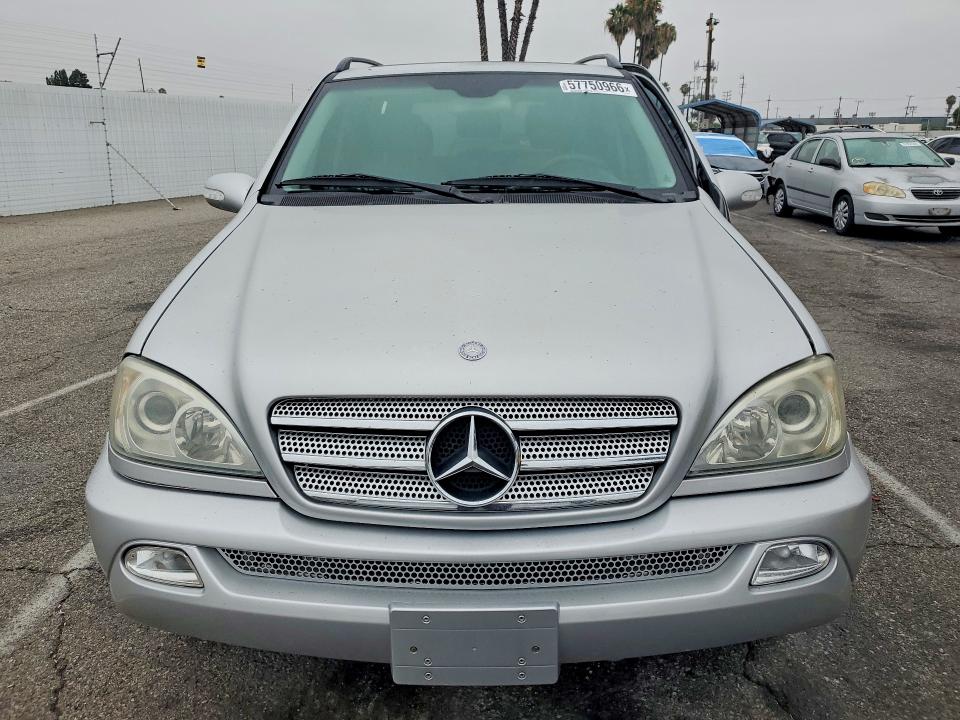 57750966 :رقم المزاد ، 4JGAB75E92A324357 vin ، 2002 Mercedes-benz Ml مزاد بيع