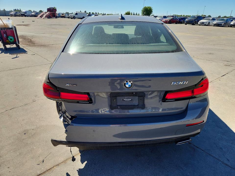 58930736 :رقم المزاد ، WBA13BJ00MWX06553 vin ، 2021 Bmw 530 مزاد بيع
