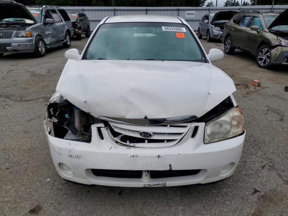 Продажа на аукционе авто 2005 Kia Spectra, vin: KNAFE121855139338, номер лота: 59355806