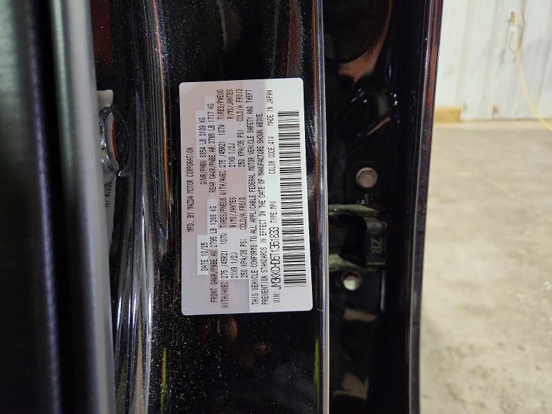 56926346 :رقم المزاد ، JM3KKCHD6T1361833 vin ، 2026 Mazda Cx-90 مزاد بيع