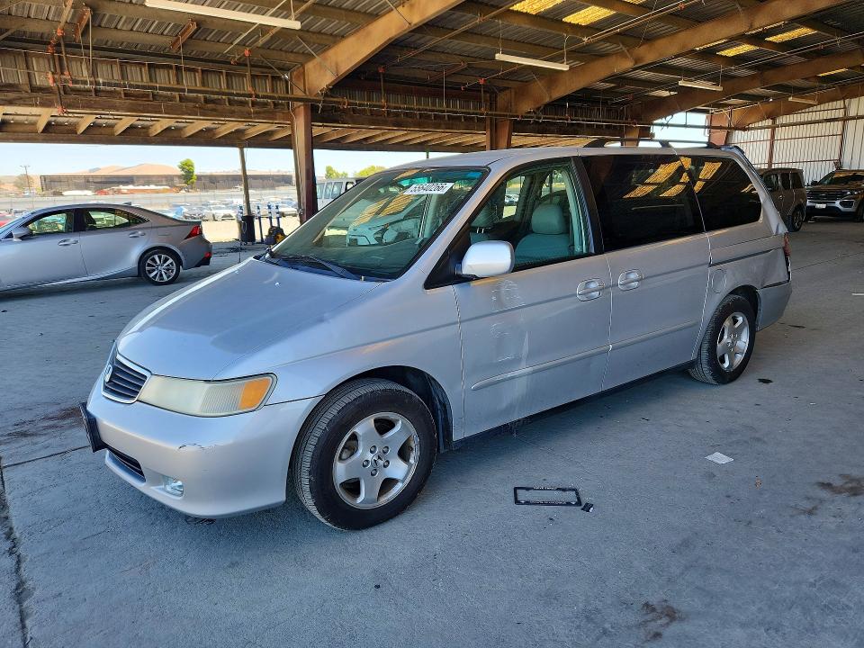 55640266 :رقم المزاد ، 2HKRL18741H563255 vin ، 2001 Honda Odyssey مزاد بيع