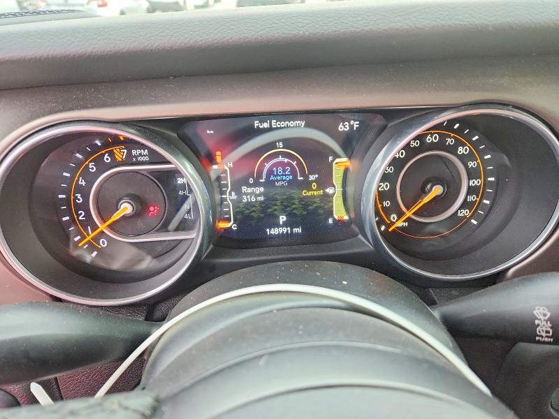 57771096 :رقم المزاد ، 1C4HJXDG6JW221505 vin ، 2018 Jeep Wrangler Unlimited مزاد بيع