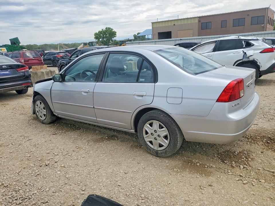 2003 Honda Civic 4d მანქანა იყიდება აუქციონზე, vin: 2HGES16503H589545, აუქციონის ნომერი: 57416946
