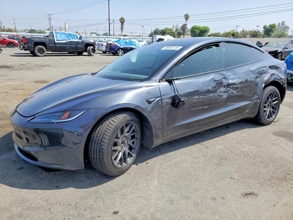 2025 Tesla Model 3 მანქანა იყიდება აუქციონზე, vin: 5YJ3E1EA5SF075688, აუქციონის ნომერი: 58650126